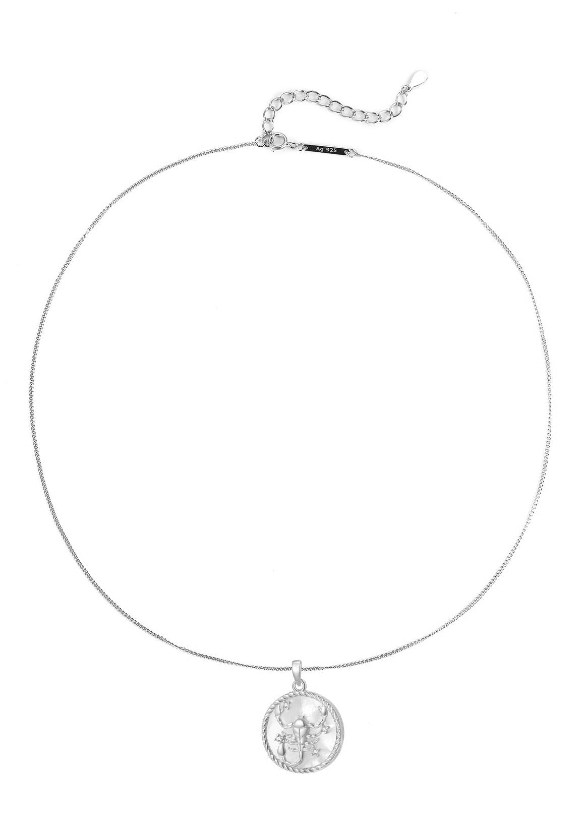 Collier pendentif zodiaque Scorpion
