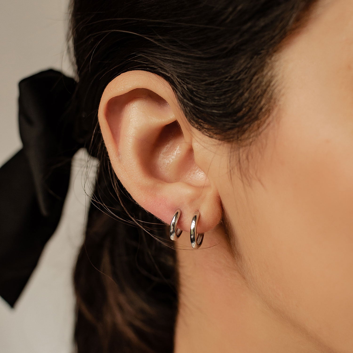 Set Pendientes Poise en Plata de Ley 925