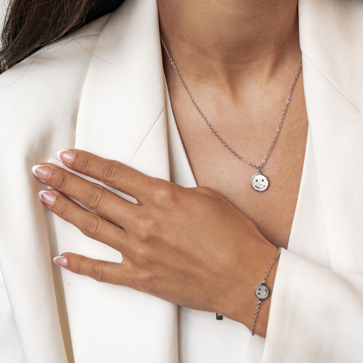 Shell Smiley Jewelry Set Waterproof