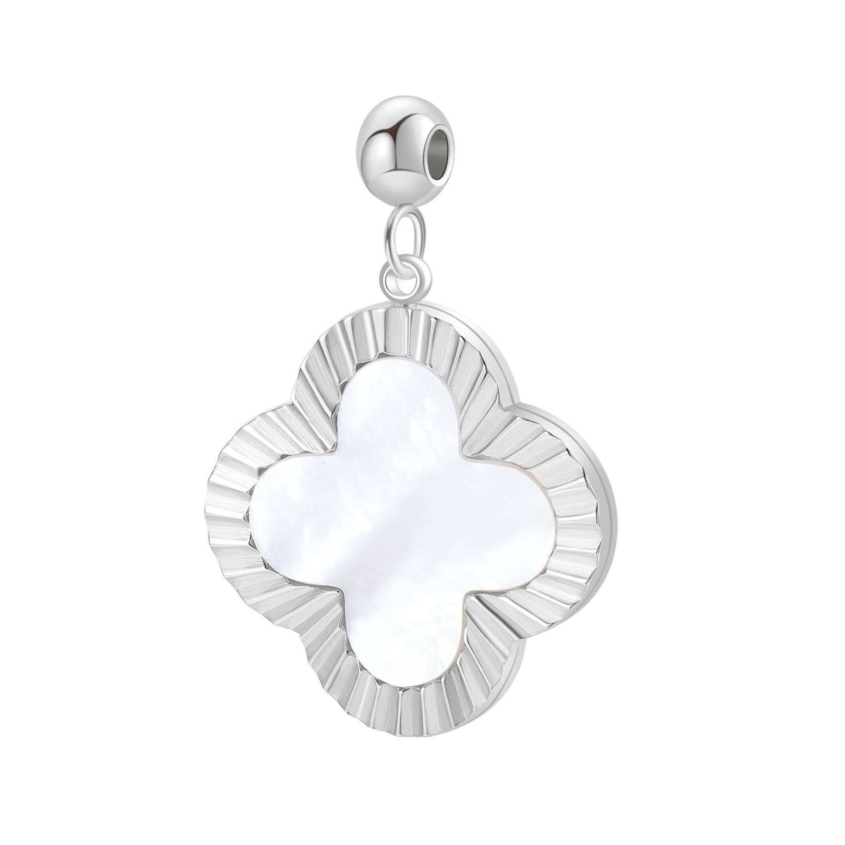 Glänzender Kreuzanhänger Gold