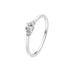 Bague Mince Trio Sterling Argent