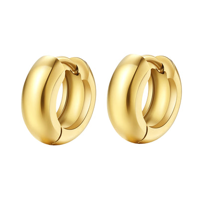 BETSEYS BAMBOO HOOPS GOLD  Women's Hoop Earrings – Betsey Johnson