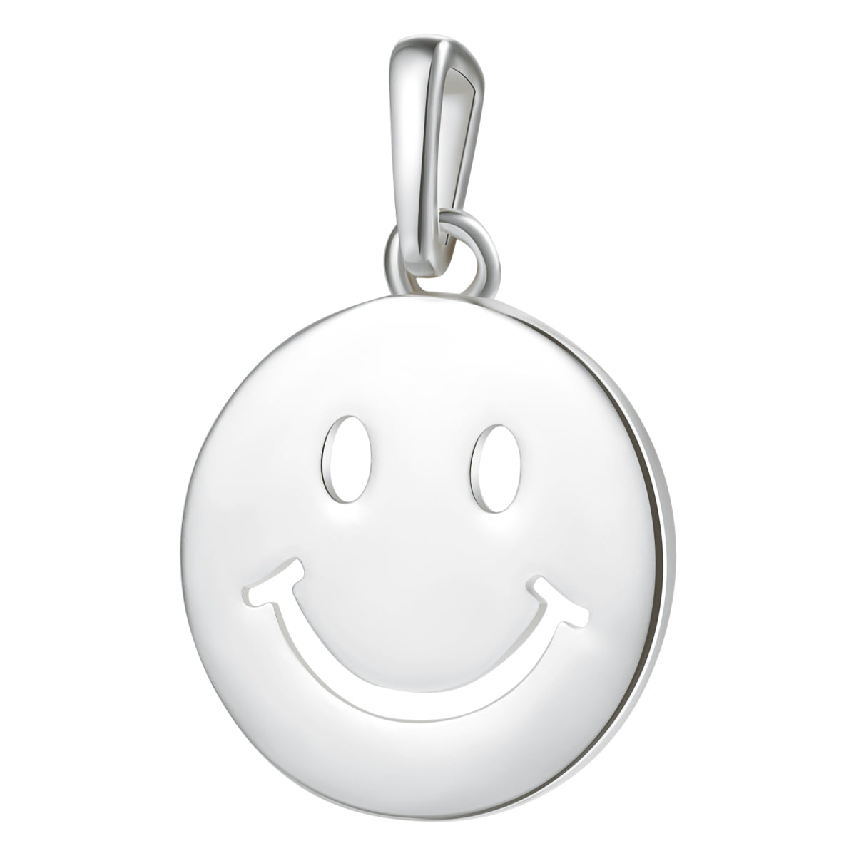 Grin Pendant for Happy & Joyful in Silver