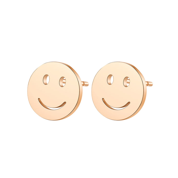 Smiley Face Stud Earrings