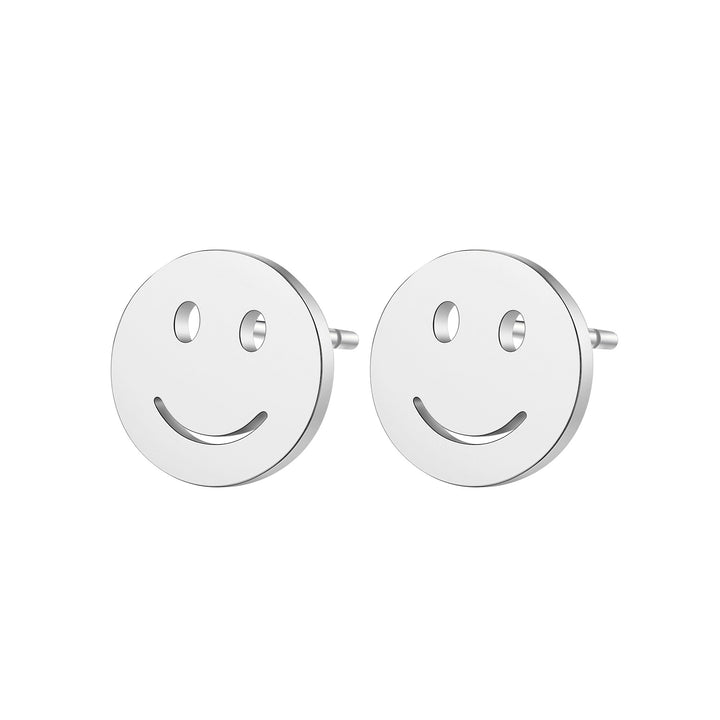 Smiley Face Stud Earrings