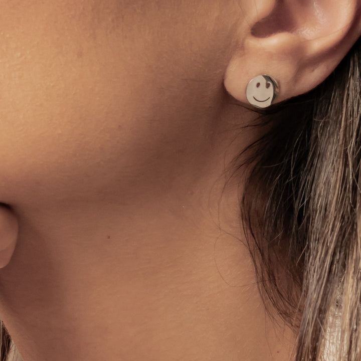 Smiley Set in Silver