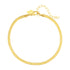 Snake Chain Anklet Gold