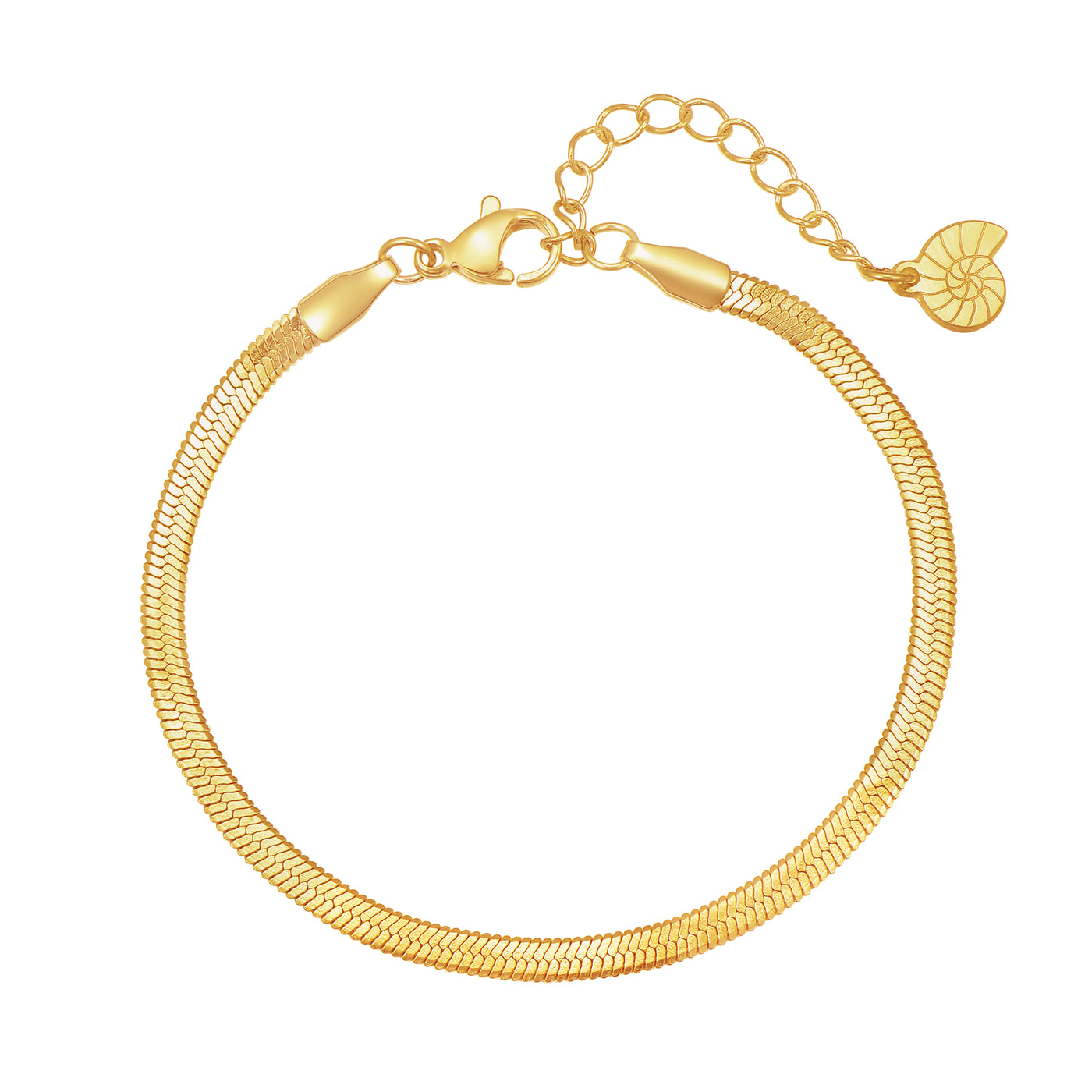 Snake Chain Bracelet Gold