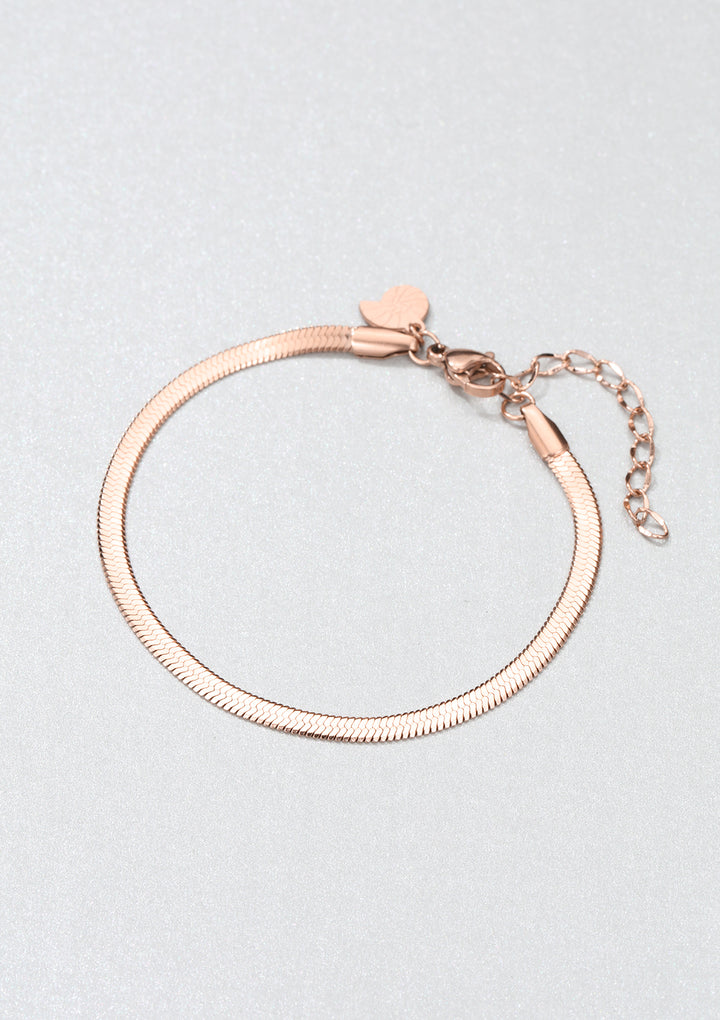 Schlangenarmband Roségold