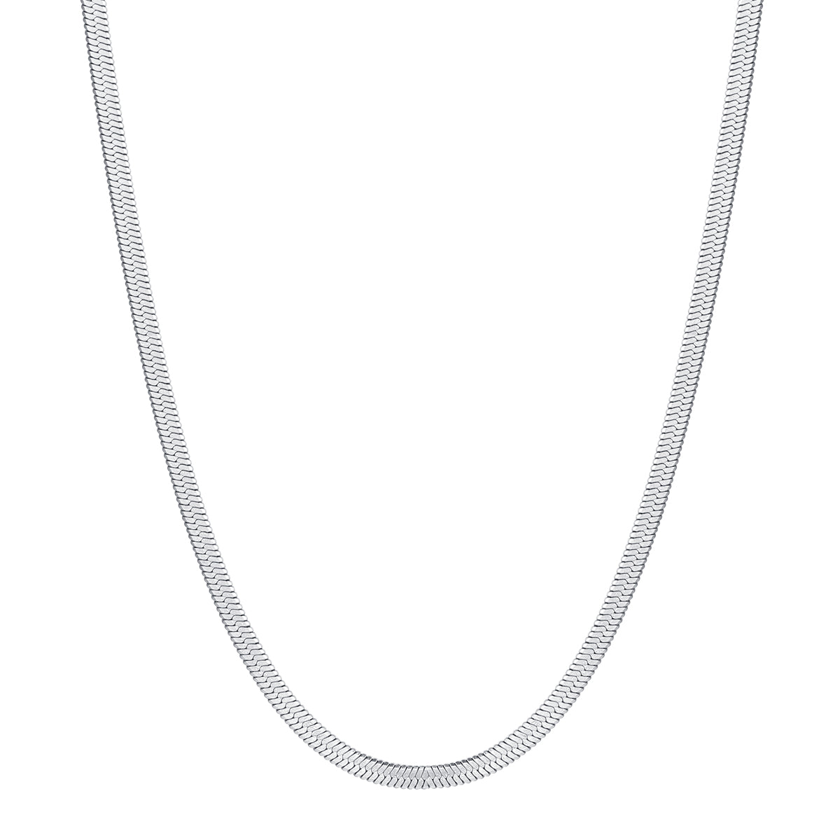 Collier Chaîne Serpent en Argent
