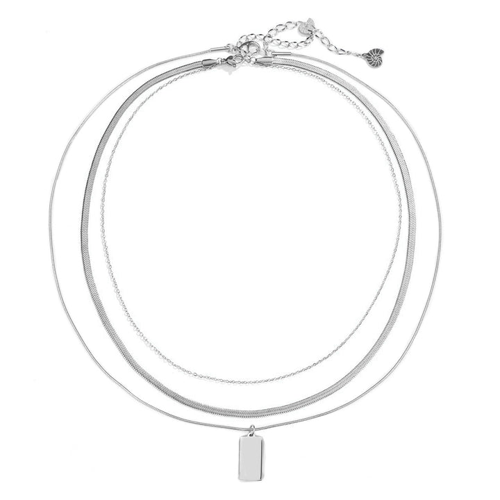 Schlange Mehrketten-Halskette Set