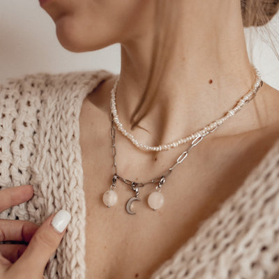 Snowdrop Pendant Silver