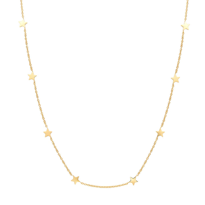 Collar Delicado de Estrella en Oro