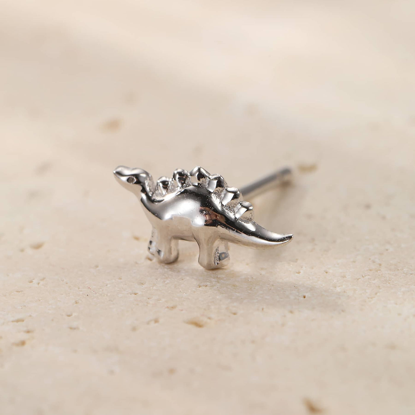 Clous d'Oreille Dinosaure Sterling Argent
