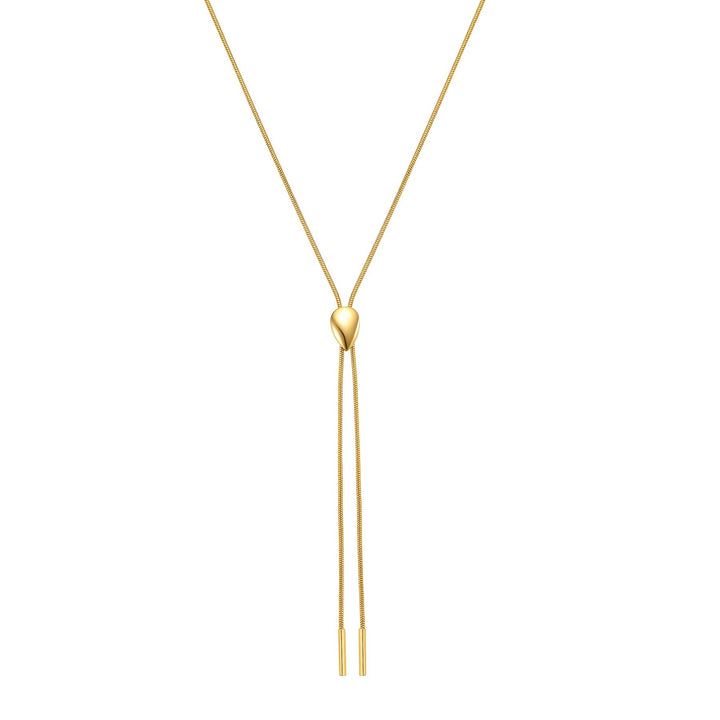 Teardrop Slider Necklace Waterproof
