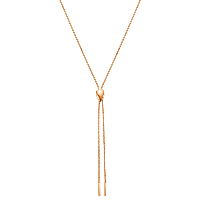 Teardrop Slider Necklace Waterproof