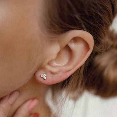 Tenderness Studs 14K Gold