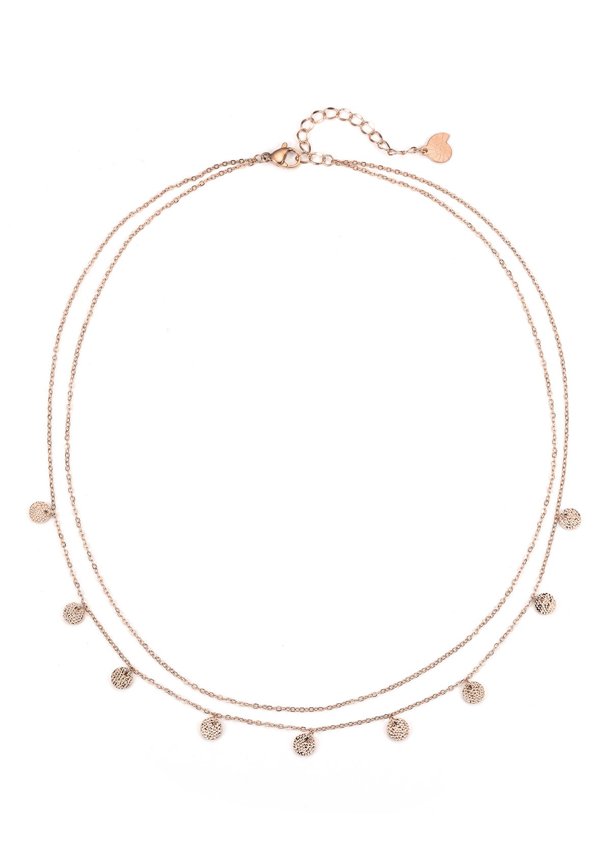 Layering Necklaces Stars and Moon in Rose Gold – Hey Happiness