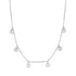 Textured Coins Sterling Silver Necklace