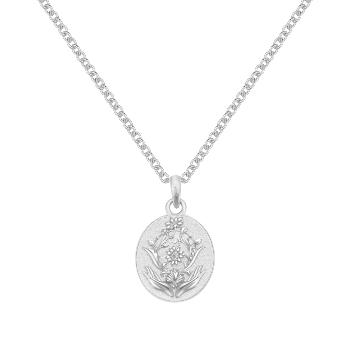 The Artist Pendant Necklace Sterling Silver