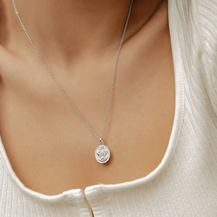 The Artist Pendant Necklace Sterling Silver