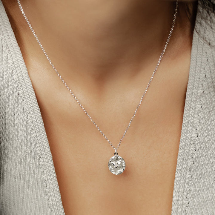 The Connector Pendant Necklace Sterling Silver