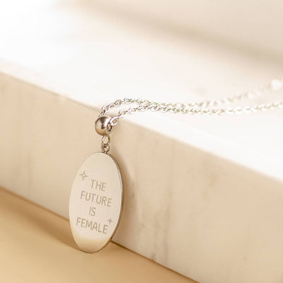 Collier Pendentif The Future is Female