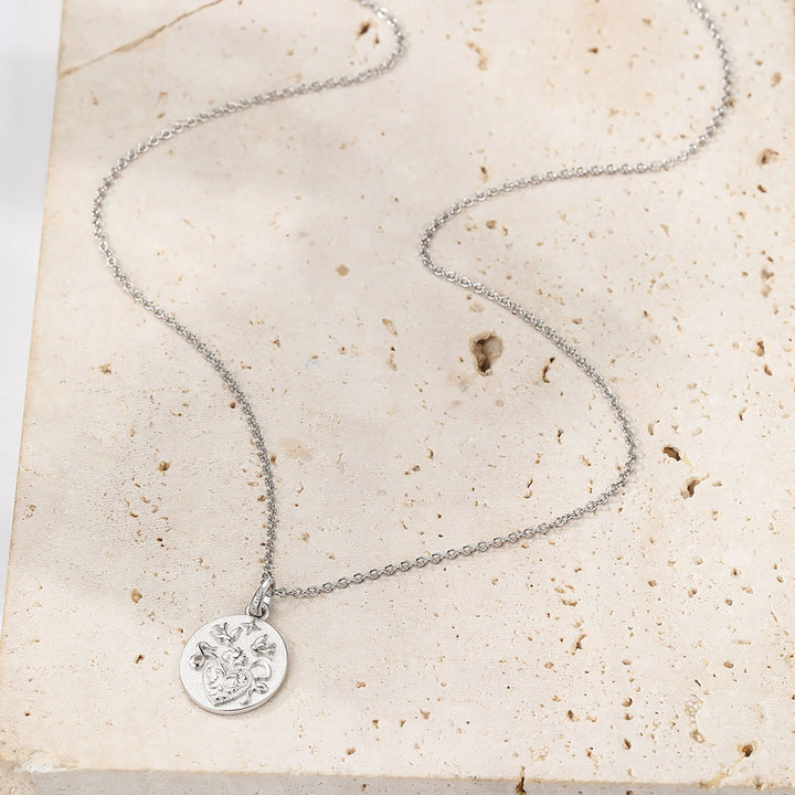 Collier Pendentif Le Cultivateur Argent Sterling