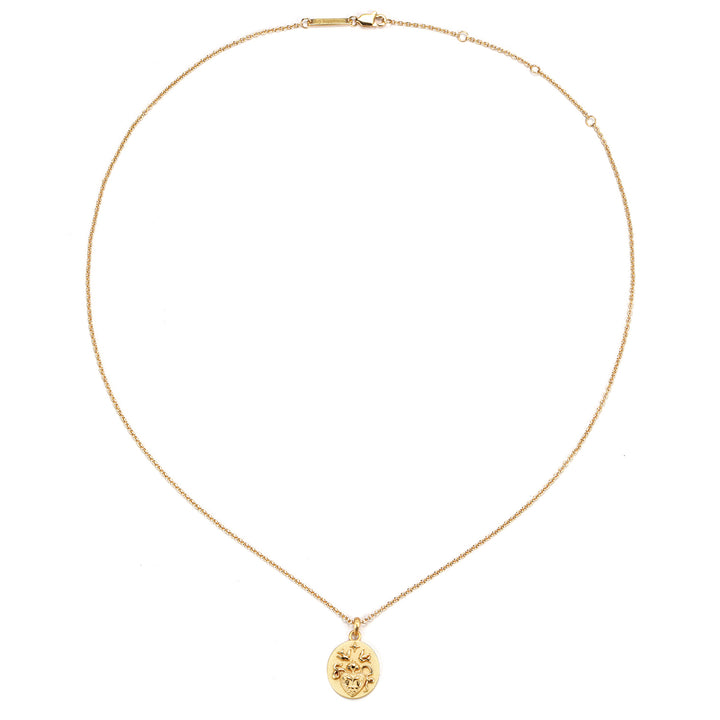 Collier Pendentif Le Cultivateur Argent Sterling