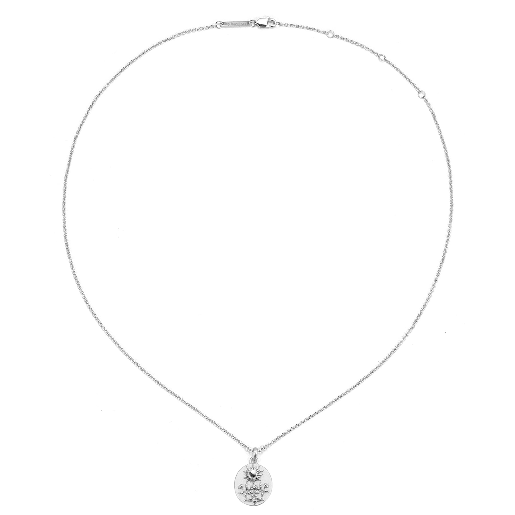 Der Sonnenschein Anhänger Kette aus Sterlingsilber