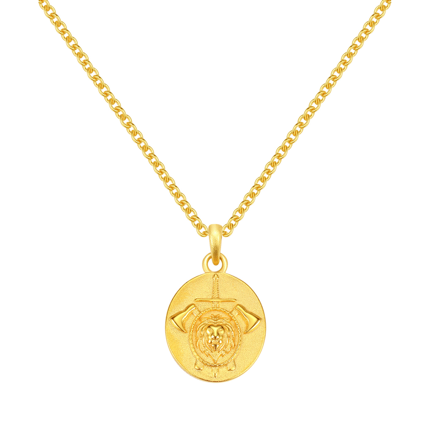 Collier Pendentif Le Guerrier Sterling Argent