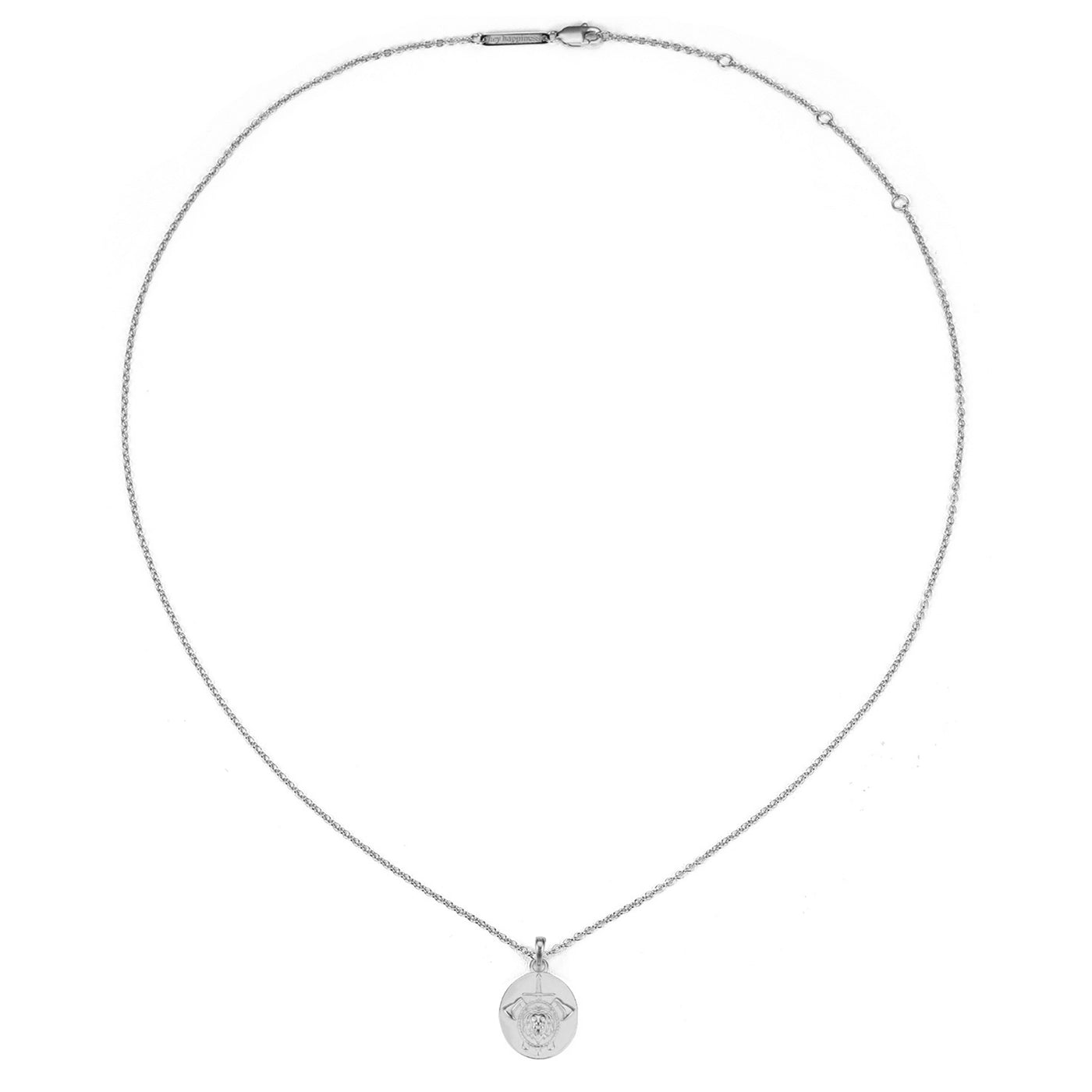 Collier Pendentif Le Guerrier Sterling Argent