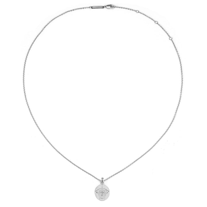 Collier Pendentif Le Guerrier Argent Sterling