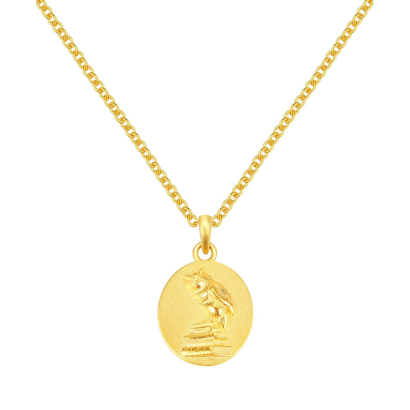 Der Weise Anhänger Kette aus Sterlingsilber