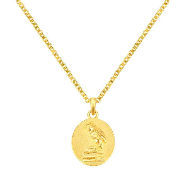 The Wise Pendant Necklace Sterling Silver