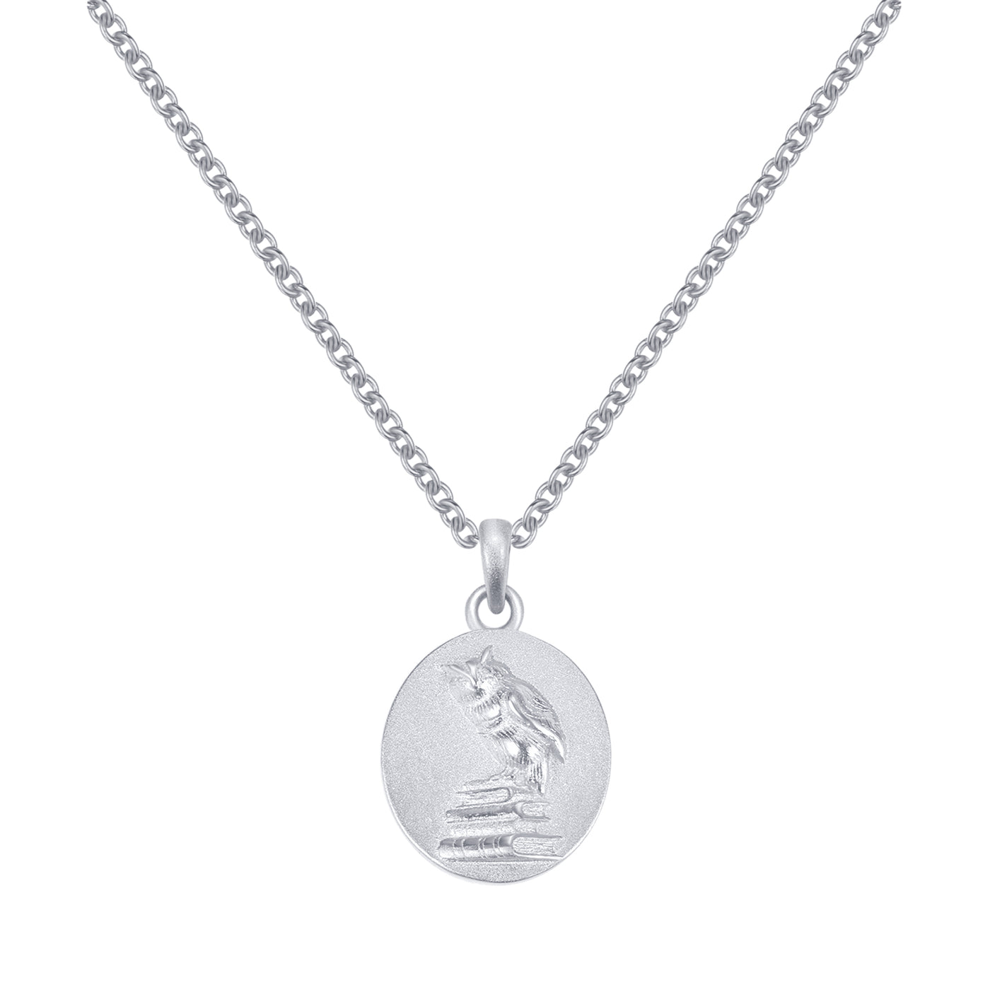 Der Weise Anhänger Kette aus Sterlingsilber