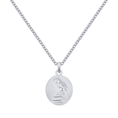 Der Weise Anhänger Kette aus Sterlingsilber