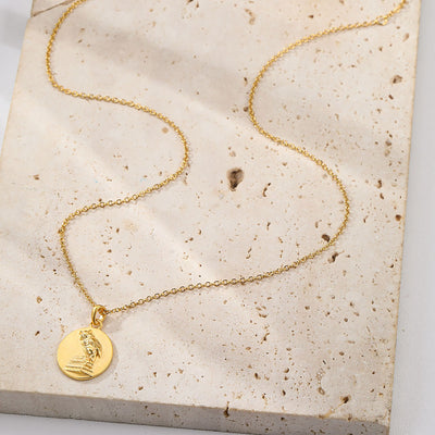 Der Weise Anhänger Kette aus Sterlingsilber