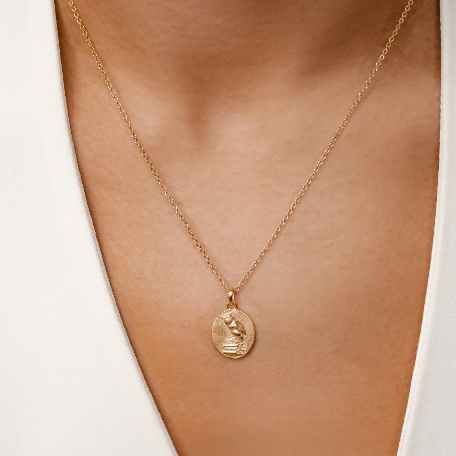 Collar Colgante El Sabio Plata de Ley 925