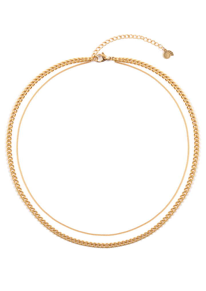 Collar a Capas en Oro