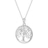 Collier Pendentif Arbre de la Vie Sterling Argent 