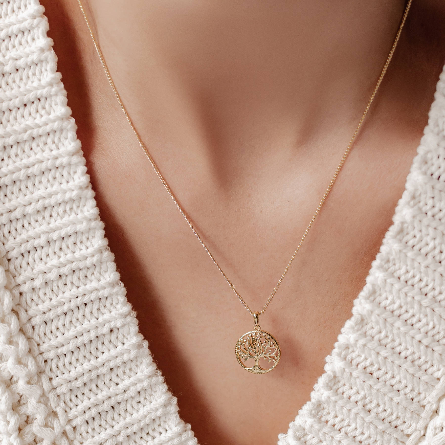 Tree of Life Pendant Sterling Silver