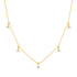 Trinity Charm Necklace Sterling Silver