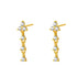 Boucles d’Oreille Goutte Trinity Sterling Argent