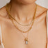 Trio Necklace Layering Set Gold