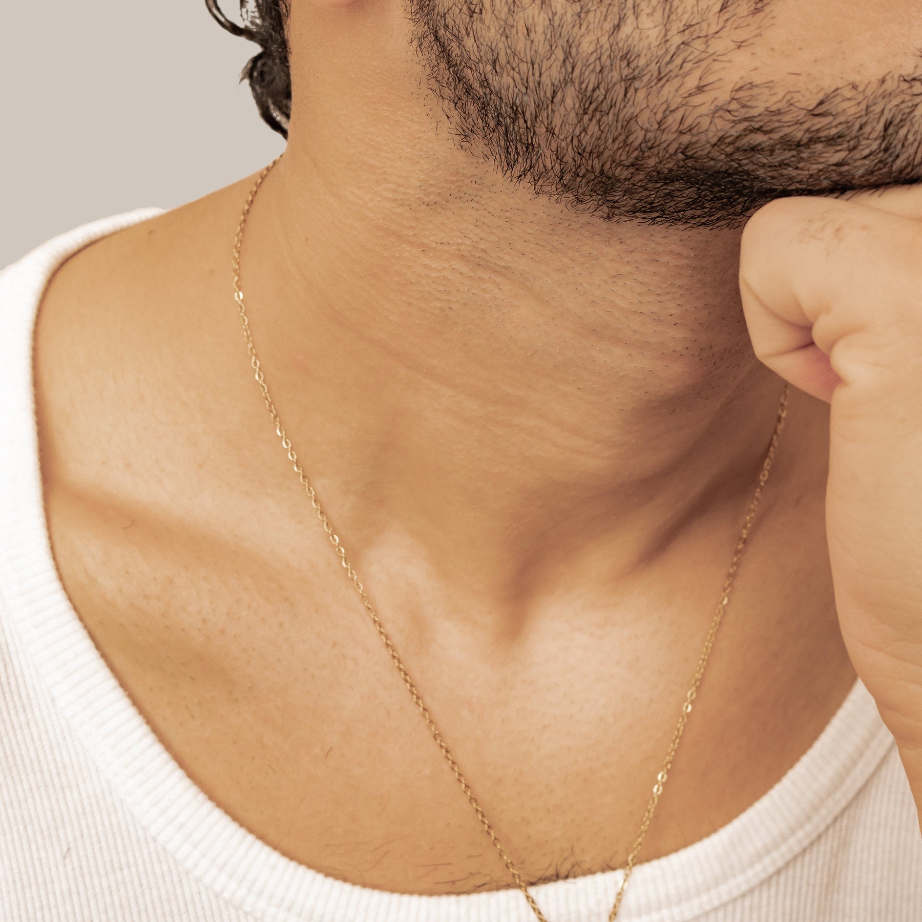 Twist Link Chain Statement Waterproof