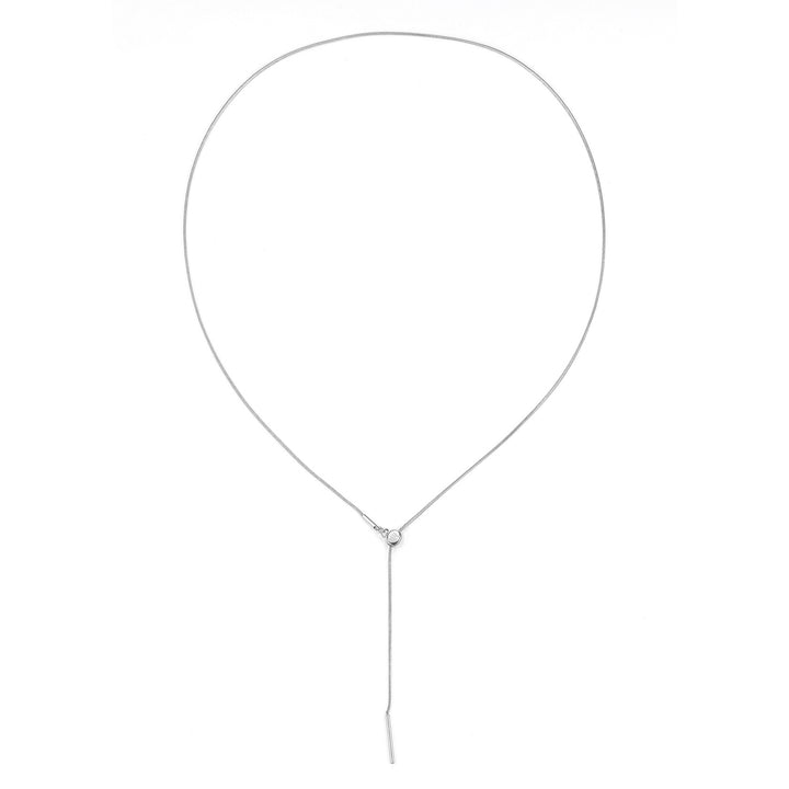Unisex Runde Schlangenkette Gold