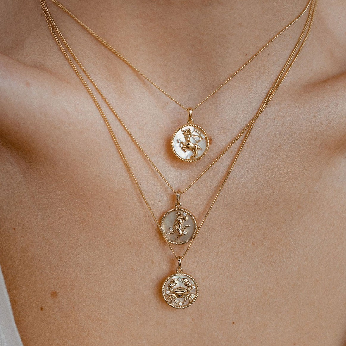 【HYERES LOR】23SS★ Happiness Zodiac 14K Necklace (P) HYERES LOR】23SS☆ Happiness Zodiac 14K Necklace (P) (HYERES