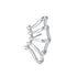 Wrap Wing Earring Sterling Silver
