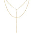Collier Y Multi Rangs en Or